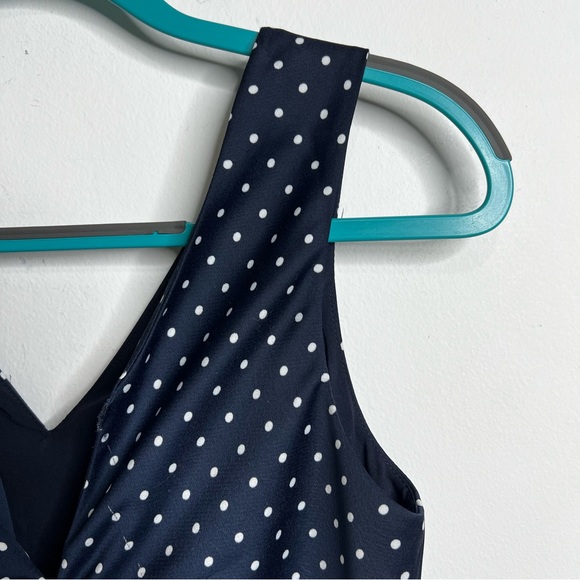 Banana Republic Polka Dot Twist Back Crop Jumpsuit - Picture 9 of 14